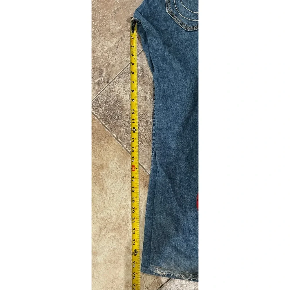 TRUE RELIGION STRAIGHT FLAP POCKET‎ MENS JEANS SZ 31